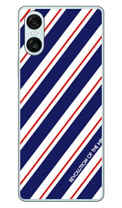ROTM Stripe �l�C�r�[ (�N���A) design by ROTM Xperia 10 VI SOG14 SO-52E A402SO XQ-ES44 SECOND SKIN �{�� �ی� �n�[�h�P�[�X �X�}�z�J�o�[�@��������