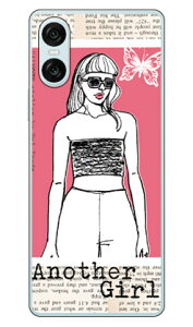 Hal Ikeda �uAnother Girl �R�[�������b�h�v (�N���A) Xperia 10 VI SOG14 SO-52E A402SO XQ-ES44 SECOND SKIN �{�� �ی� �n�[�h�P�[�X �X�}�z�J�o�[�@��������
