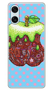 �����Ղ� (�N���A) design by 326 Xperia 10 VI SOG14 SO-52E A402SO XQ-ES44 SECOND SKIN �{�� �ی� �n�[�h�P�[�X �X�}�z�J�o�[�@��������