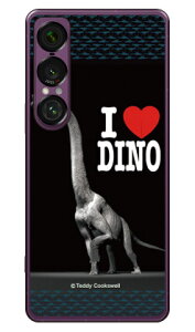 Dinosaur Design �����f�U�C���V���[�Y �u�u���L�I�T�E���X�v (�N���A) Xperia 1 VII SOG15 SO-51F A501SO XQ-FS44 ���� �󒍐��Y �{�� �ی� �n�[�h�P�[�X �X�}�z�J�o�[�@��������