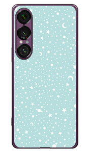 SPACE エメラルド (ソフトTPUクリア) Xperia 1 VII SECOND SKIN Xperia 1 VII ケース Xperia 1 VII カバー エクスペリア1 vii 本体 保護 SO-51F SO51F SOG15 A501SO ソフトケース ソフトカバー 送料無料