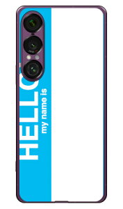 Hello my name is VA i\tgTPUNAj Xperia 1 VII SECOND SKIN Xperia 1 VII P[X Xperia 1 VII Jo[ GNXyA1 vii { ی SO-51F SO51F SOG15 A501SO \tgP[X \tgJo[ 