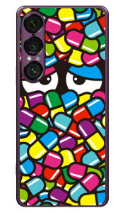 カプセルくん マルチ (ソフトTPUクリア) Xperia 1 VII YESNO Xperia 1 VII ケース Xperia 1 VII カバー エクスペリア1 vii 本体 保護 SO-51F SO51F SOG15 A501SO ソフトケース ソフトカバー 送料無料