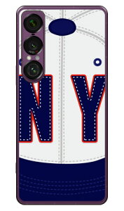 Cf LTD NY �z���C�g×�l�C�r�[ (�N���A) Xperia 1 VII SOG15 SO-51F A501SO XQ-FS44 Coverfull �{�� �ی� �n�[�h�P�[�X �X�}�z�J�o�[�@��������