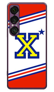 Cf LTD �`�A �C�j�V���� �A���t�@�x�b�g X ���b�h (�N���A) Xperia 1 VII SOG15 SO-51F A501SO XQ-FS44 Coverfull �{�� �ی� �n�[�h�P�[�X �X�}�z�J�o�[�@��������