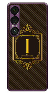 Cf LTD ���O�W���A���[�C�j�V���� I �S�[���h�C�G���[ (�N���A) Xperia 1 VII SOG15 SO-51F A501SO XQ-FS44 Coverfull �{�� �ی� �n�[�h�P�[�X �X�}�z�J�o�[�@��������