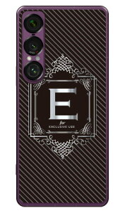 Cf LTD ���O�W���A���[�C�j�V���� E �V���o�[�O���[ (�N���A) Xperia 1 VII SOG15 SO-51F A501SO XQ-FS44 Coverfull �{�� �ی� �n�[�h�P�[�X �X�}�z�J�o�[�@��������