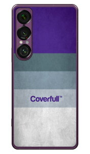 Cf LTD KICKS�R���N�V�����V���[�Y #1 �p�[�v�� �O���f�[�V���� 95 (�N���A) Xperia 1 VII SOG15 SO-51F A501SO XQ-FS44 Coverfull �{�� �ی� �n�[�h�P�[�X �X�}�z�J�o�[�@��������