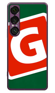 Cf LTD �L�����v �C�j�V���� �O���[��×���b�h G (�N���A) Xperia 1 VII SOG15 SO-51F A501SO XQ-FS44 Coverfull �{�� �ی� �n�[�h�P�[�X �X�}�z�J�o�[�@��������