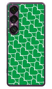�n�[�g�X�g���C�v �O���[��×�z���C�g (�N���A) Xperia 1 VII SOG15 SO-51F A501SO XQ-FS44 SECOND SKIN �{�� �ی� �n�[�h�P�[�X �X�}�z�J�o�[�@��������