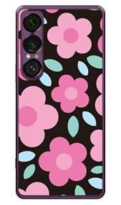 �t�����[�|�b�v �u���b�N×�s���N (�N���A) Xperia 1 VII SOG15 SO-51F A501SO XQ-FS44 SECOND SKIN �{�� �ی� �n�[�h�P�[�X �X�}�z�J�o�[�@��������