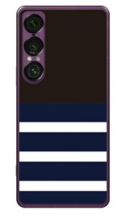 Plain border �u���b�N (�N���A) design by ROTM Xperia 1 VII SOG15 SO-51F A501SO XQ-FS44 SECOND SKIN �{�� �ی� �n�[�h�P�[�X �X�}�z�J�o�[�@��������
