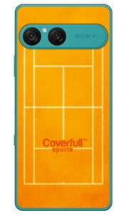 �e�j�X�R�[�g �I�����W(�N���A) Xperia 10 VII SOG16 SO-52F A502SO XQ-FE44 Coverfull �{�� �ی� �n�[�h�P�[�X �X�}�z�J�o�[�@��������