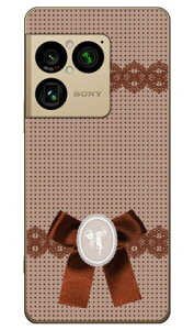 �h�b�g×�J���I �u���E�� (�N���A) Xperia 1 VIII SOG17 SO-51G A601SO XQ-GE44 Coverfull �{�� �ی� �n�[�h�P�[�X �X�}�z�J�o�[�@��������