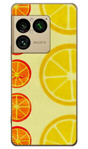 �I�����W�t���[�c �C�G���[ (�N���A) Xperia 1 VIII SOG17 SO-51G A601SO XQ-GE44 Coverfull �{�� �ی� �n�[�h�P�[�X �X�}�z�J�o�[�@��������