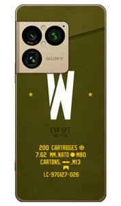 Cf LTD �~���^���[ �C�j�V���� �A���t�@�x�b�g W �J�[�L (�N���A) Xperia 1 VIII SOG17 SO-51G A601SO XQ-GE44 Coverfull �{�� �ی� �n�[�h�P�[�X �X�}�z�J�o�[�@��������