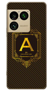 Cf LTD ���O�W���A���[�C�j�V���� A �S�[���h�C�G���[ (�N���A) Xperia 1 VIII SOG17 SO-51G A601SO XQ-GE44 Coverfull �{�� �ی� �n�[�h�P�[�X �X�}�z�J�o�[�@��������