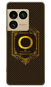 Cf LTD ���O�W���A���[�C�j�V���� O �S�[���h�C�G���[ (�N���A) Xperia 1 VIII SOG17 SO-51G A601SO XQ-GE44 Coverfull �{�� �ی� �n�[�h�P�[�X �X�}�z�J�o�[�@��������