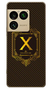Cf LTD ���O�W���A���[�C�j�V���� X �S�[���h�C�G���[ (�N���A) Xperia 1 VIII SOG17 SO-51G A601SO XQ-GE44 Coverfull �{�� �ی� �n�[�h�P�[�X �X�}�z�J�o�[�@��������