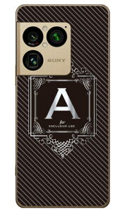 Cf LTD ���O�W���A���[�C�j�V���� A �V���o�[�O���[ (�N���A) Xperia 1 VIII SOG17 SO-51G A601SO XQ-GE44 Coverfull �{�� �ی� �n�[�h�P�[�X �X�}�z�J�o�[�@��������
