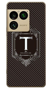 Cf LTD ���O�W���A���[�C�j�V���� T �V���o�[�O���[ (�N���A) Xperia 1 VIII SOG17 SO-51G A601SO XQ-GE44 Coverfull �{�� �ی� �n�[�h�P�[�X �X�}�z�J�o�[�@��������