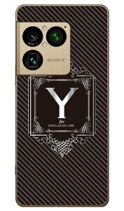 Cf LTD ���O�W���A���[�C�j�V���� Y �V���o�[�O���[ (�N���A) Xperia 1 VIII SOG17 SO-51G A601SO XQ-GE44 Coverfull �{�� �ی� �n�[�h�P�[�X �X�}�z�J�o�[�@��������