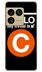 Cf LTD �T�u�E�F�C�C�j�V���� C �I�����W (�N���A) Xperia 1 VIII SOG17 SO-51G A601SO XQ-GE44 Coverfull �{�� �ی� �n�[�h�P�[�X �X�}�z�J�o�[�@��������
