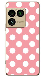Cf LTD �s���L�[�R���N�V���� �h�b�g�i��j (�N���A) Xperia 1 VIII SOG17 SO-51G A601SO XQ-GE44 Coverfull �{�� �ی� �n�[�h�P�[�X �X�}�z�J�o�[�@��������
