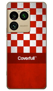 Cf LTD KICKS�R���N�V�����V���[�Y #7 �`�F�b�J�[ ���b�h×�z���C�g (�N���A) Xperia 1 VIII SOG17 SO-51G A601SO XQ-GE44 Coverfull �{�� �ی� �n�[�h�P�[�X �X�}�z�J�o�[�@��������