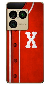 Cf LTD �x�[�X�{�[�� �C�j�V���� ���b�h X (�N���A) Xperia 1 VIII SOG17 SO-51G A601SO XQ-GE44 Coverfull �{�� �ی� �n�[�h�P�[�X �X�}�z�J�o�[�@��������