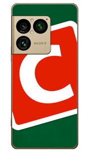 Cf LTD �L�����v �C�j�V���� �O���[��×���b�h C (�N���A) Xperia 1 VIII SOG17 SO-51G A601SO XQ-GE44 Coverfull �{�� �ی� �n�[�h�P�[�X �X�}�z�J�o�[�@��������