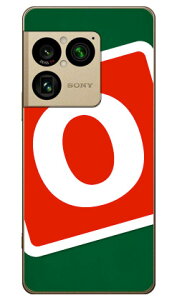Cf LTD �L�����v �C�j�V���� �O���[��×���b�h O (�N���A) Xperia 1 VIII SOG17 SO-51G A601SO XQ-GE44 Coverfull �{�� �ی� �n�[�h�P�[�X �X�}�z�J�o�[�@��������
