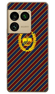 �X�g���C�v �o�[�K���f�B×�l�C�r�[ (�N���A) Xperia 1 VIII SOG17 SO-51G A601SO XQ-GE44 SECOND SKIN �{�� �ی� �n�[�h�P�[�X �X�}�z�J�o�[�@��������