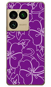 �n�C�r�X�J�X���C�� �p�[�v�� (�N���A) Xperia 1 VIII SOG17 SO-51G A601SO XQ-GE44 SECOND SKIN �{�� �ی� �n�[�h�P�[�X �X�}�z�J�o�[�@��������