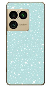 SPACE �G�������h (�N���A) Xperia 1 VIII SOG17 SO-51G A601SO XQ-GE44 SECOND SKIN �{�� �ی� �n�[�h�P�[�X �X�}�z�J�o�[�@��������