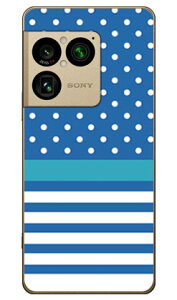 �h�b�g �{�[�_�[ �u���[ (�N���A) Xperia 1 VIII SOG17 SO-51G A601SO XQ-GE44 SECOND SKIN �{�� �ی� �n�[�h�P�[�X �X�}�z�J�o�[�@��������