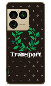 Transport Laurel �N���X�h�b�g �u���b�N (�N���A) Xperia 1 VIII SOG17 SO-51G A601SO XQ-GE44 SECOND SKIN �{�� �ی� �n�[�h�P�[�X �X�}�z�J�o�[�@��������