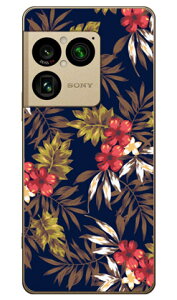 ���]�[�g�t�����[ �l�C�r�[ (�N���A) Xperia 1 VIII SOG17 SO-51G A601SO XQ-GE44 SECOND SKIN �{�� �ی� �n�[�h�P�[�X �X�}�z�J�o�[�@��������