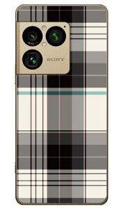 madras 09 (�N���A) Xperia 1 VIII SOG17 SO-51G A601SO XQ-GE44 SECOND SKIN �{�� �ی� �n�[�h�P�[�X �X�}�z�J�o�[�@��������