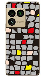 Mick �O���[ (�N���A) Xperia 1 VIII SOG17 SO-51G A601SO XQ-GE44 SECOND SKIN �{�� �ی� �n�[�h�P�[�X �X�}�z�J�o�[�@��������