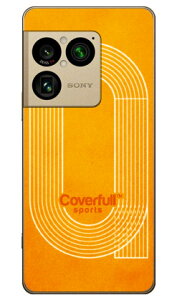 ����g���b�N �I�����W (�N���A) Xperia 1 VIII SOG17 SO-51G A601SO XQ-GE44 Coverfull �{�� �ی� �n�[�h�P�[�X �X�}�z�J�o�[�@��������