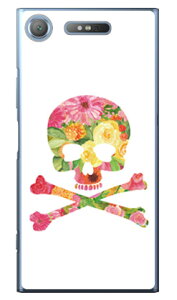 Flower skull zCg iNAj design by ROTM Xperia XZ1 SOV36ESO-01KE701SO auEdocomoESoftBank SECOND SKIN xperia xz1 P[X xperia xz1 Jo[ xz1 P[X xz1 Jo[ GNXyAxz1 P[X GNXyAxz1 Jo