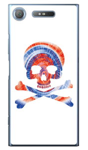 Psychedelic skull �u���[×���b�h �i�N���A�j design by ROTM Xperia XZ1 SOV36�ESO-01K�E701SO au�Edocomo�ESoftBank SECOND SKIN xperia xz1 �P�[�X xperia xz1 �J�o�[ xz1 �P�[�X xz1 �J�o�[ �G�N�X�y���Axz1 �P�[�X ��������