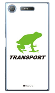 TRANSPORT FROG �z���C�g×�u���b�N �i�N���A�j design by Moisture Xperia XZ1 SOV36�ESO-01K�E701SO au�Edocomo�ESoftBank SECOND SKIN xperia xz1 �P�[�X xperia xz1 �J�o�[ xz1 �P�[�X xz1 �J�o�[ �G�N�X�y���Axz1 �P�[�X ����