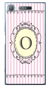 Cf LTD �C�j�V���� �A���t�@�x�b�g O �s���N �i�N���A�j Xperia XZ1 SOV36�ESO-01K�E701SO au�Edocomo�ESoftBank Coverfull xperia xz1 �P�[�X xperia xz1 �J�o�[ xz1 �P�[�X xz1 �J�o�[ �G�N�X�y���Axz1 �P�[�X �G�N�X�y