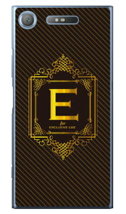 Cf LTD ���O�W���A���[�C�j�V���� E �S�[���h�C�G���[ �i�N���A�j Xperia XZ1 SOV36�ESO-01K�E701SO au�Edocomo�ESoftBank Coverfull xperia xz1 �P�[�X xperia xz1 �J�o�[ xz1 �P�[�X xz1 �J�o�[ �G�N�X�y���Axz1 �P�[�X 