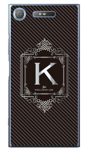 Cf LTD ���O�W���A���[�C�j�V���� K �V���o�[�O���[ �i�N���A�j Xperia XZ1 SOV36�ESO-01K�E701SO au�Edocomo�ESoftBank Coverfull xperia xz1 �P�[�X xperia xz1 �J�o�[ xz1 �P�[�X xz1 �J�o�[ �G�N�X�y���Axz1 �P�[�X ��
