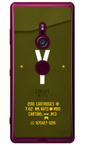 Cf LTD �~���^���[ �C�j�V���� �A���t�@�x�b�g Y �J�[�L �i�N���A�j Xperia XZ3 SOV39�ESO-01L�E801SO au�Edocomo�ESoftBank Coverfull xperia xz3 �P�[�X xperia xz3 �J�o�[ xz3 �P�[�X xz3 �J�o�[ �G�N�X�y���Axz3 �P�[