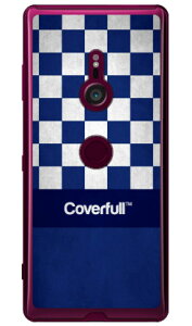 Cf LTD KICKS�R���N�V�����V���[�Y #7 �`�F�b�J�[ �l�C�r�[×�z���C�g �i�N���A�j Xperia XZ3 SOV39�ESO-01L�E801SO au�Edocomo�ESoftBank Coverfull xperia xz3 �P�[�X xperia xz3 �J�o�[ xz3 �P�[�X xz3 �J�o�[ �G�N�X�y