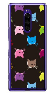 SINDEE �uCat-World �i�u���b�N�j�v �i�N���A�j Xperia 1 SOV40�ESO-03L�E802SO�EJ9110 au�Edocomo�ESoftBank�EMVNO�X�}�z�iSIM�t���[�[���j SECOND SKIN xperia 1 �P�[�X xperia 1 �J�o�[ 1 �P�[�X 1 �J�o�[ �G�N�X�y���A1 